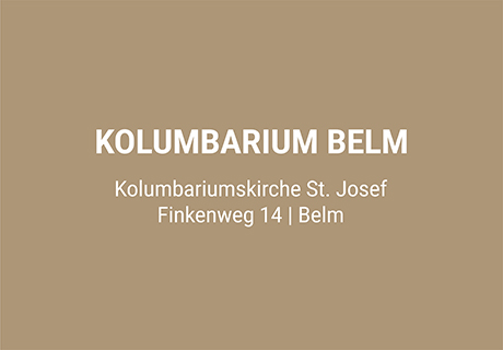 Foto Sitzbänke im Kolumbarium