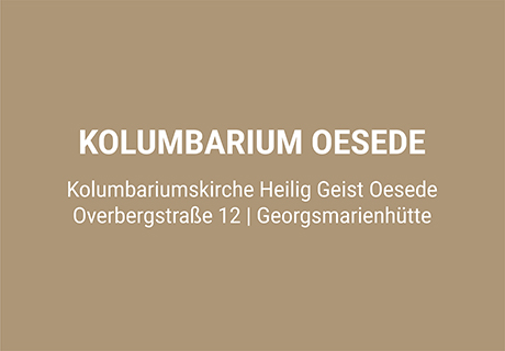 Foto Sitzbänke im Kolumbarium