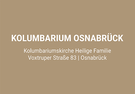 Foto Sitzbänke im Kolumbarium